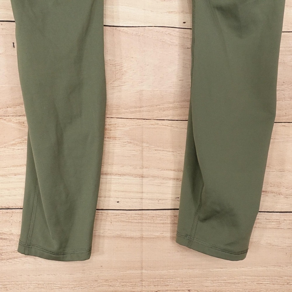 All In Motion Leggings Womens XXL Green Ankle High Rise Pockets Zip Pocket - Picture 8 of 11